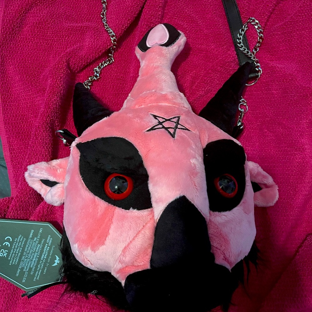 Baphomet Plush Purse